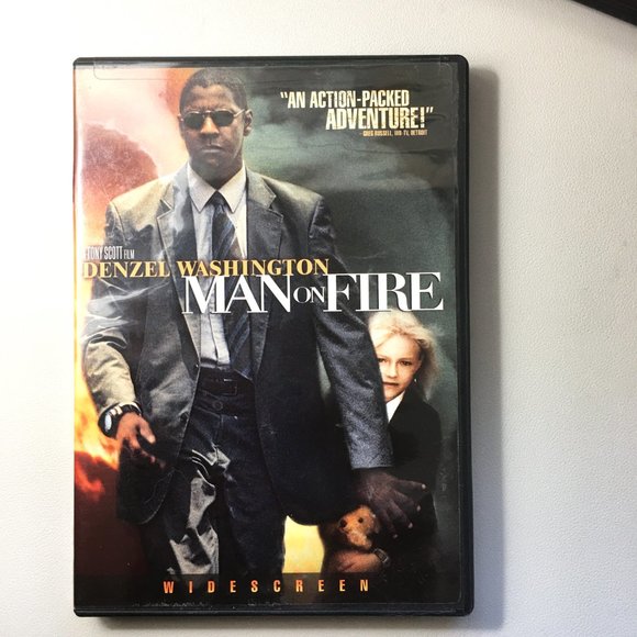 𝐃𝐞𝐧𝐳𝐞𝐥 𝐖𝐚𝐬𝐡𝐢𝐧𝐠𝐭𝐨𝐧 DVD Bundle 𝐌𝐀𝐍 𝐎𝐍 𝐅𝐈𝐑𝐄 & 𝐅𝐋𝐈𝐆𝐇𝐓 - Picture 2 of 10